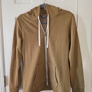 Eddie Bauer Brown Zip-Up Hoodie